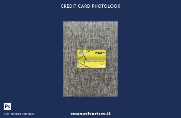 stile verificato modello frontale photolook della carta di debito del visto ba 1